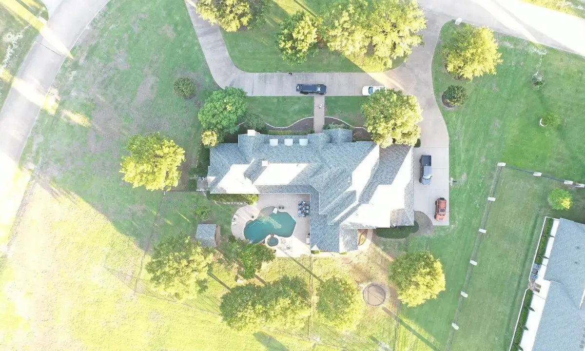 New shingle roof installation on a home in Hallandale Beach